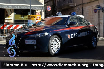 Alfa Romeo Nuova Giulia
Carabinieri
Nucleo Operativo Radiomobile
Allestimento FCA
CC EL 391
Parole chiave: Alfa-Romeo Nuova Giulia_CCEL391