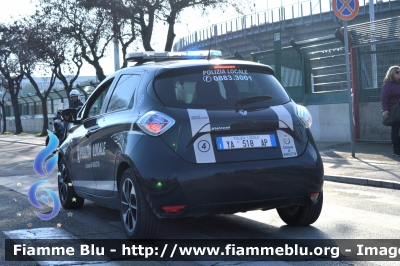 Renault Zoe
Polizia Locale
Comune di Barletta (BT)
Allestimento Bertazzoni
POLIZIA LOCALE YA 518 AP
Parole chiave: Renault Zoe_POLIZIALOCALEYA518AP