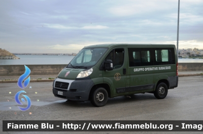 Fiat Ducato X250
Marina Militare Italiana
Raggruppamento Subacquei ed Incursori "Teseo Tesei"
Gruppo Operativo Subacquei
MM BK 704
Parole chiave: Fiat Ducato X250_MMBK704