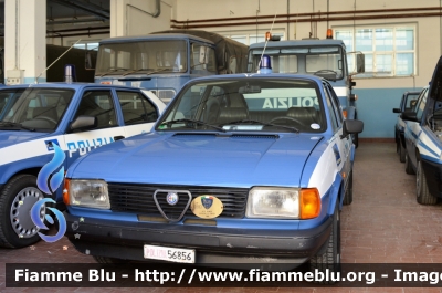 Alfa Romeo Alfasud II serie
Polizia di Stato
Squadra Volante
POLIZIA 56856

Automezzo Storico conservato presso Autocentro di Foggia
Parole chiave: Alfa-Romeo Alfasud_II serie_POLIZIA56856