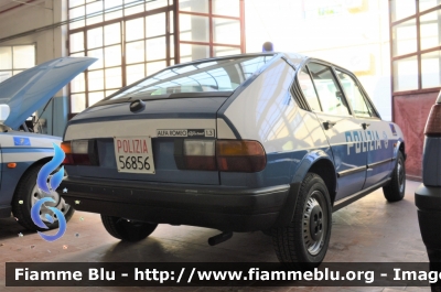 Alfa Romeo Alfasud II serie
Polizia di Stato
Squadra Volante
POLIZIA 56856

Automezzo Storico conservato presso Autocentro di Foggia
Parole chiave: Alfa-Romeo Alfasud_II serie_POLIZIA56856