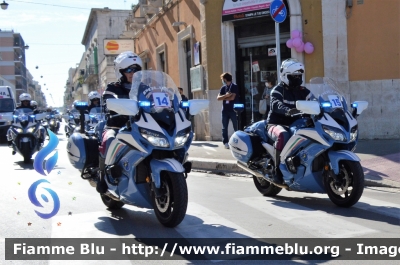 Yamaha FJR 1300 II serie
Polizia di Stato
Polizia Stradale
Allestimento Elevox
in scorta al Giro d'Italia 2020
Parole chiave: Yamaha FJR 1300_II serie