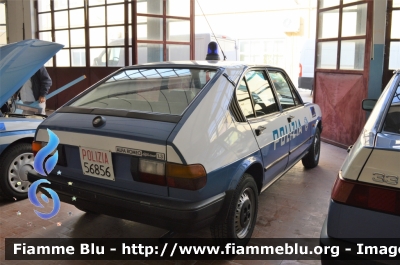 Alfa Romeo Alfasud II serie
Polizia di Stato
Squadra Volante
POLIZIA 56856

Automezzo Storico conservato presso Autocentro di Foggia
Parole chiave: Alfa-Romeo Alfasud_II serie_POLIZIA56856