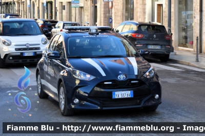 Toyota Yaris Hybrid IV serie
Polizia Locale
Comune di Andria (BT)
Allestimento Bertazzoni
POLIZIA LOCALE YA 337 AV
Parole chiave: Toyota Yaris Hybrid_IV serie_POLIZIALOCALEYA337AV