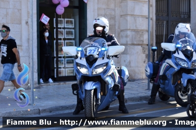 Yamaha FJR 1300 II serie
Polizia di Stato
Polizia Stradale
Allestimento Elevox
POLIZIA G3103
in scorta al Giro d'Italia 2020
Parole chiave: Yamaha FJR 1300_II serie_POLIZIAG3103