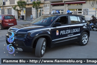 Jeep Avenger
Polizia Locale
Comune di Trani (BT)
POLIZIA LOCALE YA 341 AE
Allestimento Futura Veicoli Speciali
Parole chiave: Jeep Avenger