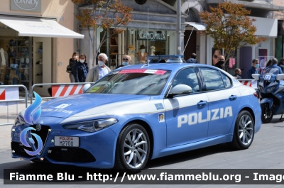 Alfa Romeo Nuova Giulia Q4
Polizia di Stato
Polizia Stradale
POLIZIA M2700
in scorta al Giro d'Italia 2021
Vettura "1"
Parole chiave: Alfa-Romeo Nuova Giulia Q4_POLIZIAM2700