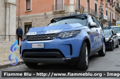 Land Rover Discovery 5
Polizia di Stato
IX Reparto Mobile Bari
Allestimento Elevox
Decorazione Grafica Artlantis
POLIZIA M3840
Parole chiave: Land Rover Discovery 5_POLIZIAM3840