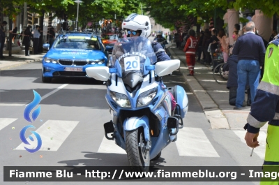 Yamaha FJR 1300 II serie
Polizia di Stato
Polizia Stradale
Allestimento Elevox
POLIZIA G3084
in scorta al Giro d'Italia 2021
Moto "20"
Parole chiave: Yamaha FJR 1300_II serie_POLIZIAG3084_giro italia 2021