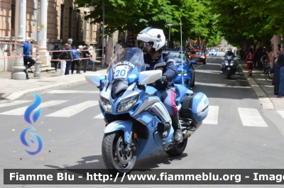 Yamaha FJR 1300 II serie
Polizia di Stato
Polizia Stradale
Allestimento Elevox
POLIZIA G3084
in scorta al Giro d'Italia 2021
Moto "20"
Parole chiave: Yamaha FJR 1300_II serie_POLIZIAG3084_giro italia 2021