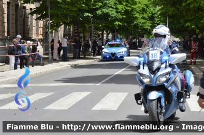 Yamaha FJR 1300 II serie
Polizia di Stato
Polizia Stradale
Allestimento Elevox
POLIZIA G3083
in scorta al Giro d'Italia 2021
Moto "18"
Parole chiave: Yamaha FJR 1300_II serie_POLIZIAG3083_giro italia 2021