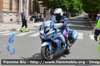 Yamaha FJR 1300 II serie
Polizia di Stato
Polizia Stradale
Allestimento Elevox
POLIZIA G3093
in scorta al Giro d'Italia 2021
Moto "17"
Parole chiave: Yamaha FJR 1300_II serie_POLIZIAG3093_giro italia 2021