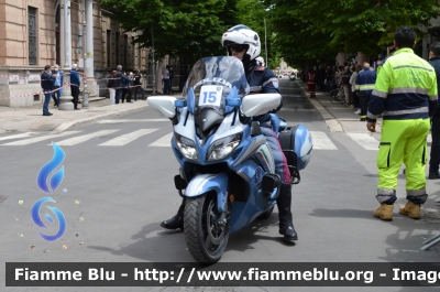 Yamaha FJR 1300 II serie
Polizia di Stato
Polizia Stradale
Allestimento Elevox
POLIZIA G3104
in scorta al Giro d'Italia 2021
Moto "15"
Parole chiave: Yamaha FJR 1300_II serie_POLIZIAG3104_giro italia 2021