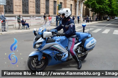 Yamaha FJR 1300 II serie
Polizia di Stato
Polizia Stradale
Allestimento Elevox
POLIZIA G3104
in scorta al Giro d'Italia 2021
Moto "15"
Parole chiave: Yamaha FJR 1300_II serie_POLIZIAG3104_giro italia 2021