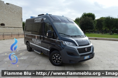 Fiat Ducato X290
Polizia Municipale Barletta
POLIZIA LOCALE YA 193 AG
Allestimento Bertazzoni
Parole chiave: Fiat Ducato X290_POLIZIALOCALEYA193AG