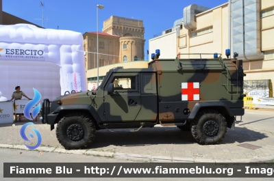 Iveco VTLM Lince
Esercito Italiano
Sanità Militare
EI CU 204
In esposizione alla Fiera del Levante di Bari
Parole chiave: Iveco VTLM Lince_EI CU 204