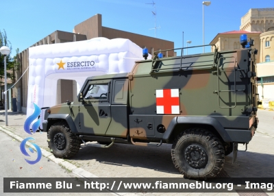 Iveco VTLM Lince
Esercito Italiano
Sanità Militare
EI CU 204
In esposizione alla Fiera del Levante di Bari
Parole chiave: Iveco VTLM Lince_EI CU 204