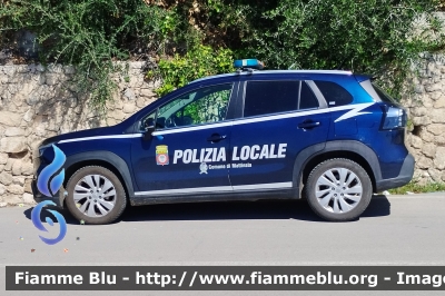 Suzuki S-Cross Hybrid
Polizia Locale
Comune di Mattinata (Fg)
Parole chiave: Suzuki S-Cross Hybrid