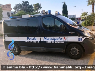 Opel Vivaro I serie
Polizia Municipale Altamura
POLIZIA LOCALE YA 149 AA
Infortunistica Stradale
Allestimento Bertazzoni
Parole chiave: Opel Vivaro_I serie_POLIZIALOCALEYA149AA