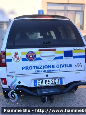 Tata Xenon
Polizia Municipale Altamura
Nucleo Protezione Civile
Allestimento Divitec
Parole chiave: Tata Xenon