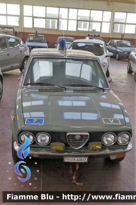 Alfa Romeo Alfetta I serie
Polizia di Stato
Polizia Stradale
POLIZIA 44849

Automezzo Storico conservato presso Autocentro di Napoli
Parole chiave: Alfa-Romeo Alfetta_I serie_POLIZIA44849