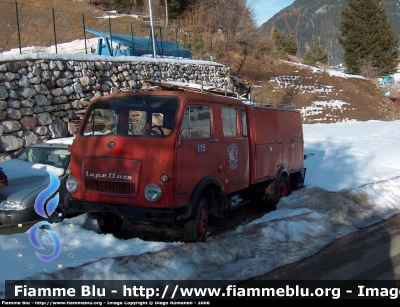 Om Lupetto 25
Vigili del Fuoco
Distretto di Fiemme
Corpo Volontario di Moena (TN)
Automezzo dismesso
Parole chiave: Om Lupetto_25 VFTN