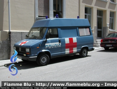 Fiat Ducato I serie
Polizia di Stato
Servizio Sanitario
Parole chiave: Fiat Ducato_Iserie Polizia Ambulanza