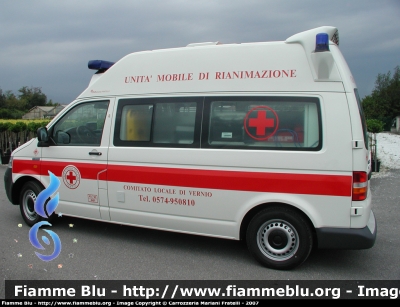 Volkswagen Transporter T5
Croce Rossa Italiana
Comitato Locale di Vernio PO
Allestimento Mariani Fratelli
CRI A 363 D
Parole chiave: Toscana (PO) Volkswagen Transporter_T5 118_Prato Ambulanza CRIA363D