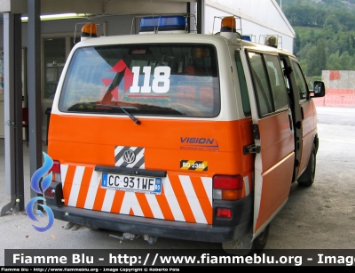 Volkswagen Transporter T4 Restyling
118 Regione Emilia Romagna 
Gestione Emergenza Cantieri Alta Velocità e Variante di Valico
Ambulanza "BO2368"
Parole chiave: Volkswagen_Transporter_118_GECAV