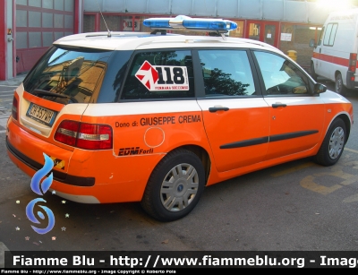 Fiat Stilo Multiwagon I serie
118 Ferrara Soccorso
Azienda Ospedaliera Universitaria di Ferrara
Automedica "FE3144"
Parole chiave: Fiat Stilo_Multiwagon_Iserie Automedica