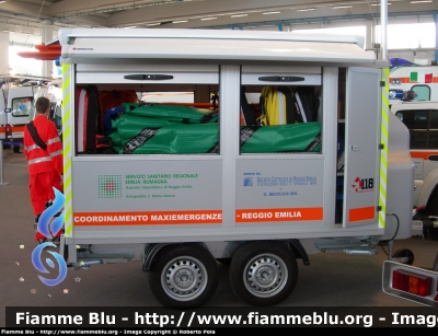 Carrello
118 Reggio Emilia Soccorso
Azienda Opedaliera di Reggio Emilia
Coordinamento Maxi Emergenze 
Parole chiave: Carrello 118_ReggioEmilia Reas_2006