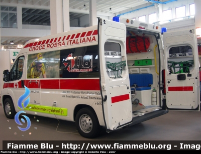 Fiat Ducato X250
Croce Rossa Italiana
Comitato Locale di Cesenatico
Allestita EDM
CRI A454D
Parole chiave: Fiat Ducato_X250 Ambulanza CRIA454D Reas_2007