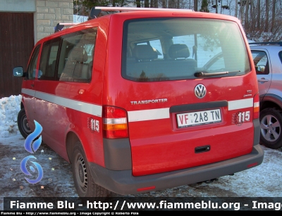 Volkswagen Transporter T5
Vigili del Fuoco
Unione distrettuale della Valsugana e Tesino (TN)
VF 2A8 TN
Parole chiave: Volkswagen Transporter_T5 VF2A8TN