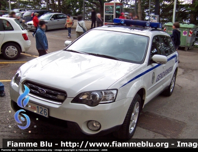 Subaru Outback II serie
Repubblica di San Marino
Gendarmeria
POLIZIA 126
Parole chiave: Subaru Outback_IIserie RSM_Polizia_126