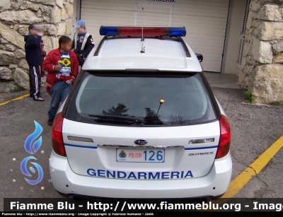 Subaru Outback II serie
Repubblica di San Marino
Gendarmeria
POLIZIA 126
Parole chiave: Subaru Outback_IIserie RSM_Polizia_126