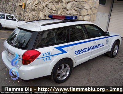 Subaru Outback II serie
Repubblica di San Marino
Gendarmeria
POLIZIA 126
Parole chiave: Subaru Outback_IIserie RSM_Polizia_126