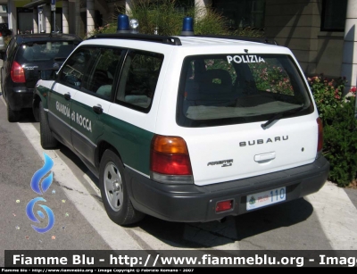 Subaru Forester II serie
Repubblica di San Marino
Guardia di Rocca
POLIZIA 110
Parole chiave: Subaru Forester_IIserie RSM_Polizia_110