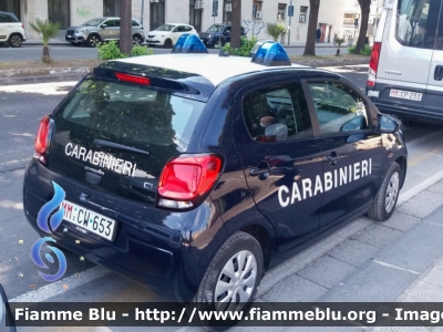 Citroën C1 II serie
Carabinieri
Polizia Militare presso la Marina Militare
Allestimento Focaccia
MM CW 653
Parole chiave: Citroën C1_IIserie MMCW653