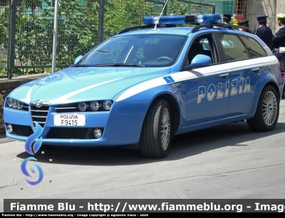 Alfa Romeo 159 Sportwagon
Polizia di Stato
Polizia Stradale
POLIZIA F9415
Parole chiave: Alfa-Romeo 159_Sportwagon PoliziaF9415