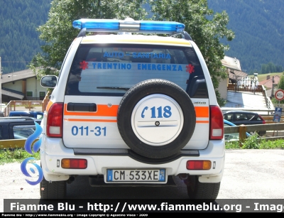 Suzuki Grand Vitara II serie
A.P.S.S. Trento
118 Trentino Emergenza
Automedica
Parole chiave: Suzuki Grand_Vitara_IIserie 118_Trento Automedica