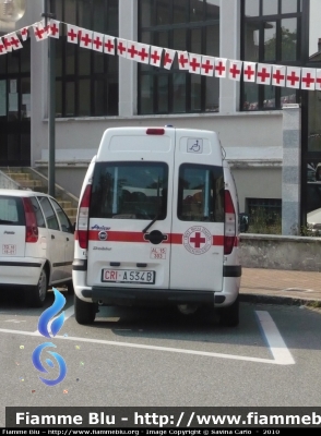 Fiat Doblò I Serie
Croce Rossa Italiana
Delegazione di Bassa Valle Scrivia (AL)
Trasporto Diversamente Abili
AL-15-303
Allestimento Aricar 
CRI A534B
Parole chiave: Fiat Doblò_ISerie Servizi_Sociali CRIA534B