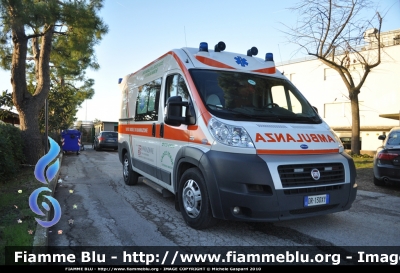 Fiat Ducato X250
PA Croce Verde Civitanova Marche MC
Allestimento "ARICAR".
Immatricolazione 2008.
Parole chiave: Marche (MC) Ambulanza Fiat Ducato_X250