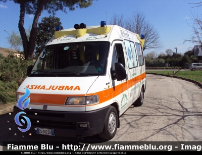 Fiat Ducato II serie
Croce Verde Civitanova Marche (MC)
Allestimento "MAF"
Immatricolazione 2001 ora dsmessa
Parole chiave: Fiat Ducato_IIserie Ambulanza