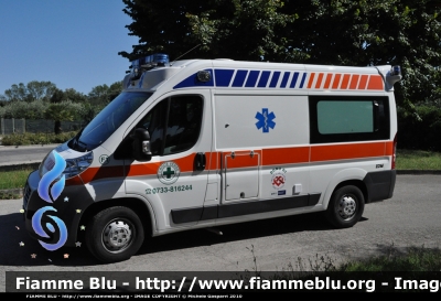 Fiat Ducato X250
Croce Verde Civitanova Marche (MC)
Ambulanza da soccorso per servizio 118
Allestimento "EDM" Forlì
Auto F1
Immatricolazione 2010
Parole chiave: Fiat Ducato_X250 Ambulanza