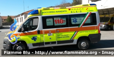 Fiat Ducato X290 4x4
Pubblica Assistenza Croce Azzurra Comano
Sigla Veicolo: "Hotel 09"
Allestimento "Ambitalia"
Ambulanza di emergenza
