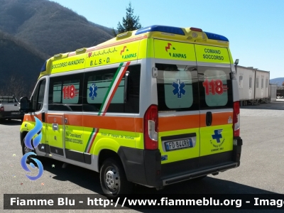 Fiat Ducato X290 4x4
Pubblica Assistenza Croce Azzurra Comano
Sigla Veicolo: "Hotel 09"
Allestimento "Ambitalia"
Ambulanza di emergenza
