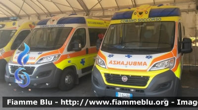 Fiat Ducato X290
Pubblica Assistenza Croce Azzurra Comano
"Hotel 10" "Hotel 09"
Allestimento "QTX Ambitalia"
Ambulanze di emergenza
