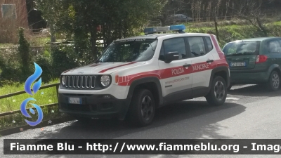 Jeep Renegade
Polizia Municipale
Comune di Montecatini Terme (PT)
Allestimento Ciabilli
POLIZIA LOCALE YA 261 AN
