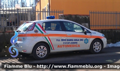 Fiat Punto VI serie
P.A. Croce Bianca Aulla (MS)
Automedica
Sigla veicolo LIMA 204
Allestimento MAF
Parole chiave: Fiat Punto_VIserie Automedica