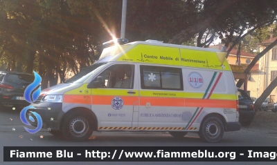 Volkswagen Transporter T5
Pubblica Assistenza Carrara
Sezione Carrara Centro
Ambulanza di Emergenza
Parole chiave: Volkswagen Transporter_T5 Ambulanza